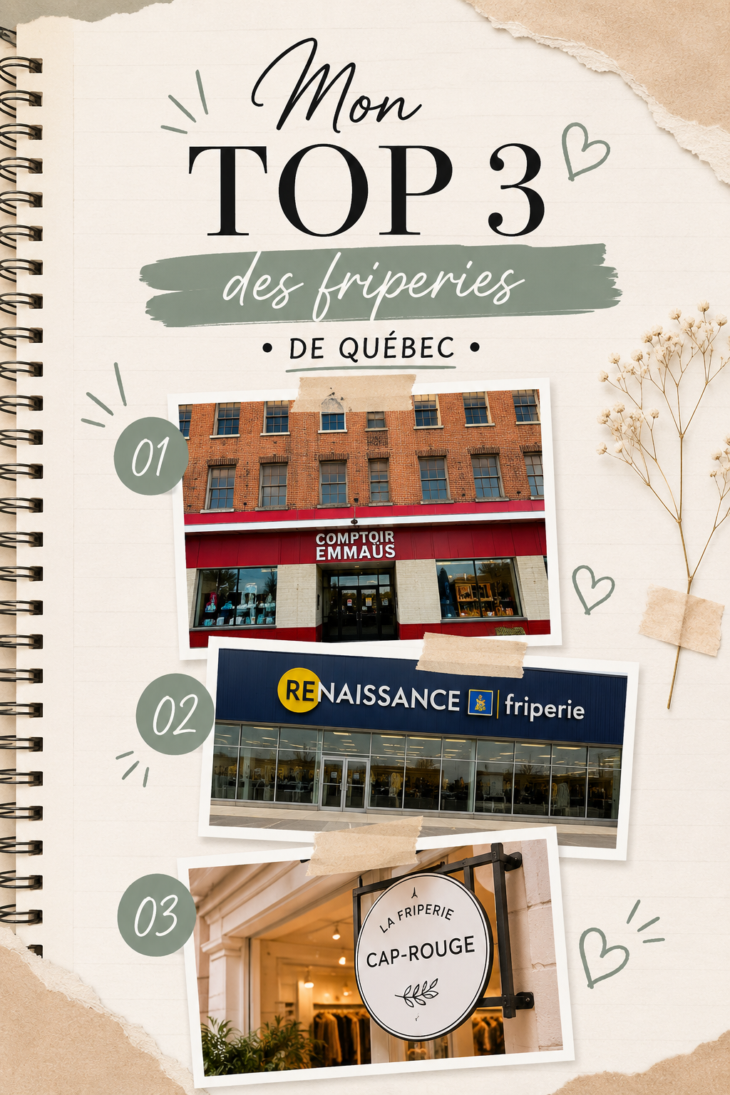 Mes 3 friperies préférées de Québec 👗✨